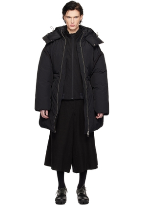 HELIOT EMIL Black Fortress Down Jacket