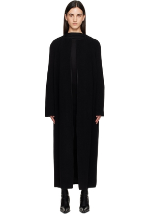 TOTEME Black Bell-Sleeve Coat