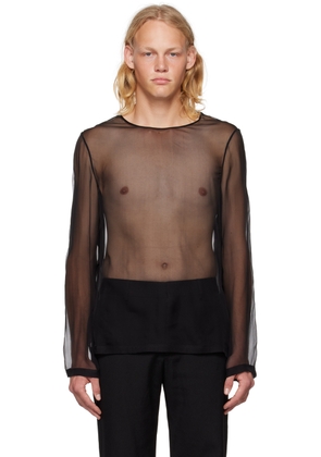 Valentino Black Crewneck Shirt