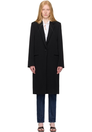 TOTEME Black Classic Tailored Coat