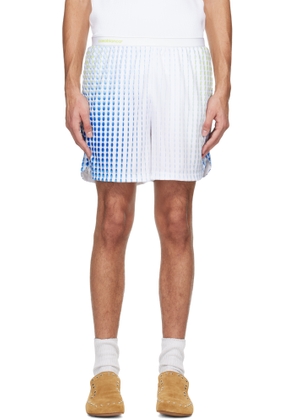 Casablanca White Tennis Tech Shorts