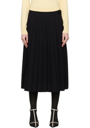 Meta Campania Collective Black Gertrude Midi Skirt