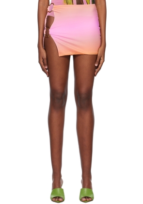 Louisa Ballou Pink Double Ring Cover-Up Skirt