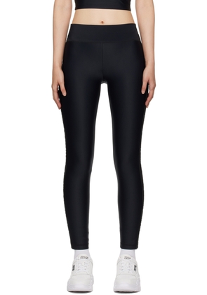 Versace Jeans Couture Black Side Tape Leggings