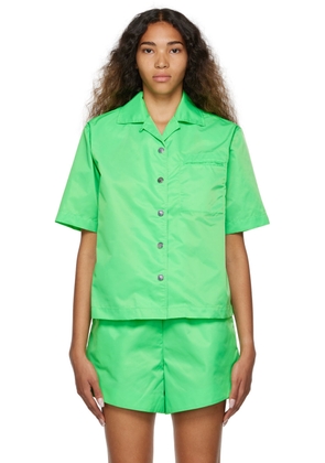 REMAIN Birger Christensen Green Storm Shirt
