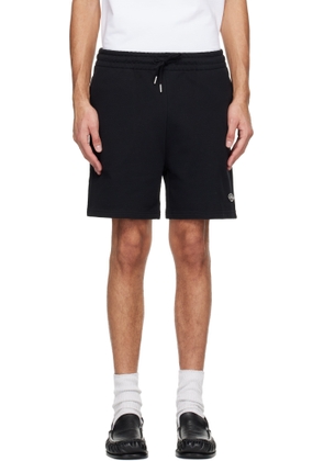Casablanca Black Warped Logo Sweat Shorts