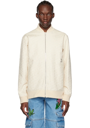 GCDS Off-White Monogram Bomber Jacket