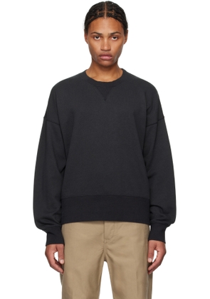 visvim Black Court Sweatshirt