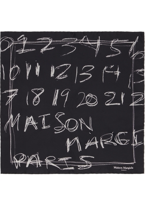 Maison Margiela Black Foulard Scarf