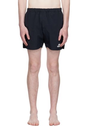 Neighborhood Black Recycled Nylon Swim Shorts