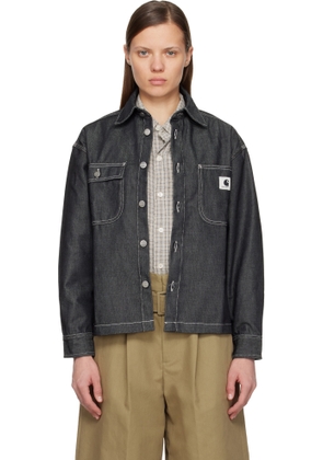 Carhartt Work In Progress Gray Louis Denim Jacket