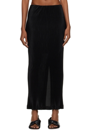 THIRD FORM Black Rolling Hills Maxi Skirt