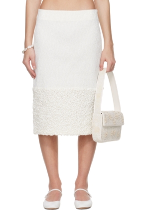SUPER YAYA SSENSE Exclusive Bridal Capsule Nadine Miniskirt