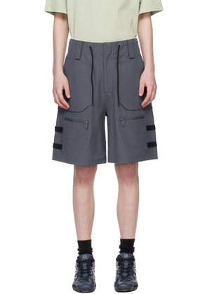 A. A. Spectrum Gray Stormer Shorts