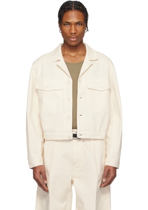 LEMAIRE Off-White Trucker Denim Jacket