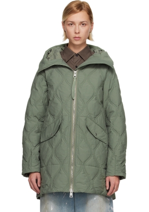 Canada Goose Green Alessia Down Coat