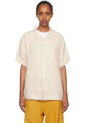 AIREI Off-White Raw Edge Shirt