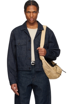 LEMAIRE Blue Trucker Denim Jacket