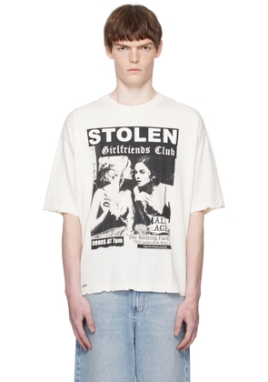 Stolen Girlfriends Club Off-White Gig Poster T-shirt