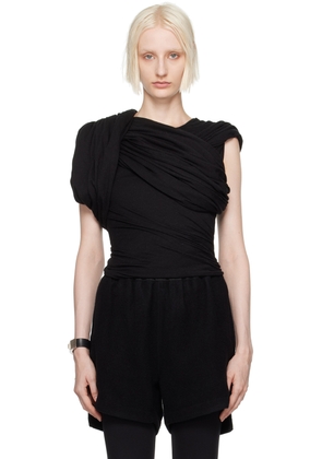 Rick Owens Black Porterville Harness T-Shirt