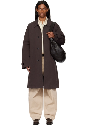 LEMAIRE Brown Car Coat