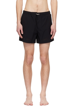 HELIOT EMIL Black Intine Shorts