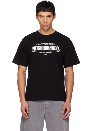 Neighborhood Black 'TEE SS-1' T-shirt