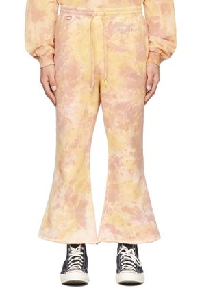 doublet Yellow Waste Vegetable-Dyed Lounge Pants