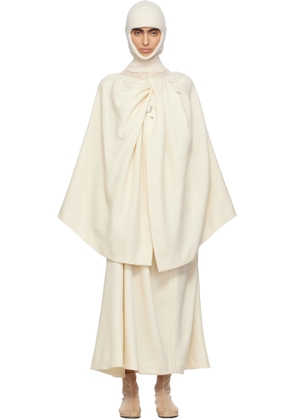 ISSEY MIYAKE Off-White Entwine Cardigan