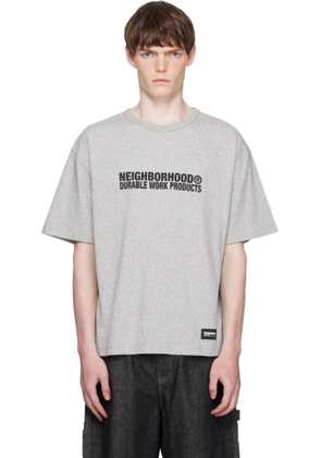 Neighborhood Gray Sheltech Crewneck T-shirt