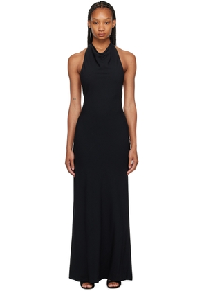 Staud Black Giuseppe Maxi Dress