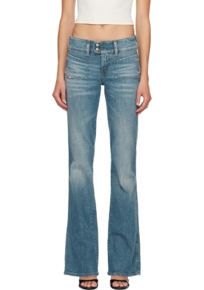 Diesel Blue Bootcut D-Hush Jeans