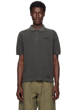Neighborhood Gray Pigment Dyed S/S Polo