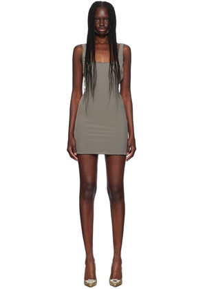 Paris Georgia Gray Zig Zag Minidress