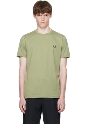 Fred Perry Khaki Ringer T-shirt