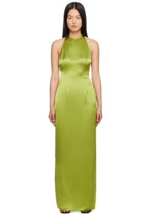 Staud Green Janet Maxi Dress