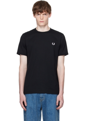 Fred Perry Black Ringer T-shirt