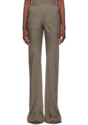 Rick Owens Gray Bias Lounge Pants