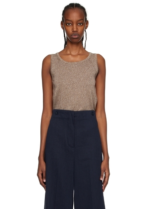 Max Mara Brown Elica Tank Top