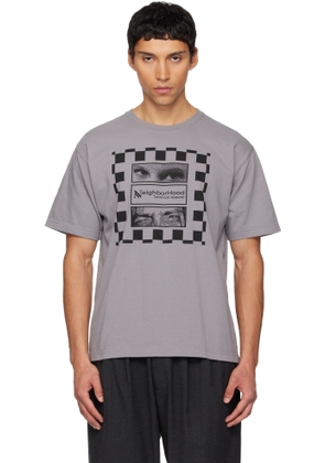 Neighborhood Gray 'TEE SS-7' T-shirt