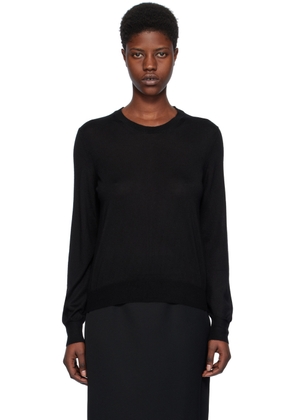 The Row Black Islington Sweater