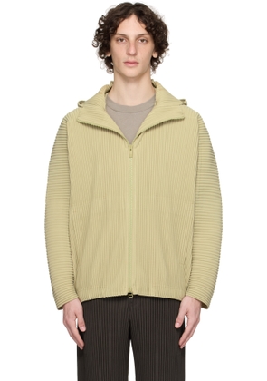 HOMME PLISSÉ ISSEY MIYAKE Green Monthly Color May Jacket
