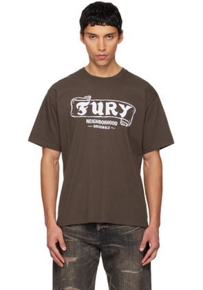 Neighborhood Brown 'TEE SS-6' T-shirt