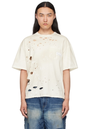 Neighborhood Off-White Savage Crewneck-P S/S T-shirt