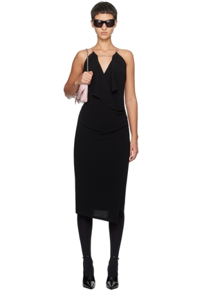 Givenchy Black Chain Midi Dress