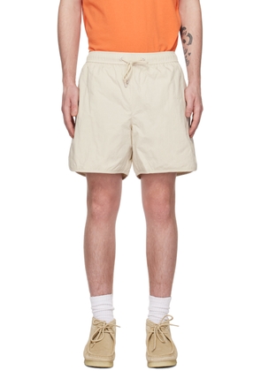 FRAME Off-White Padded Shorts