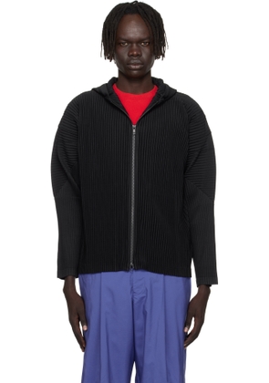HOMME PLISSÉ ISSEY MIYAKE Black Monthly Color June Hoodie