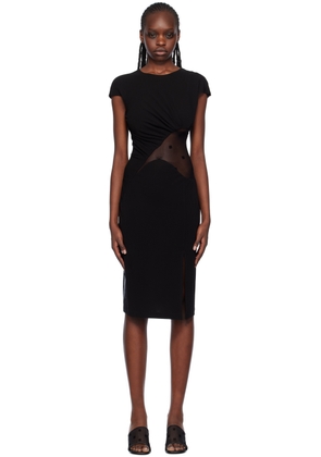 Givenchy Black 4G Midi Dress