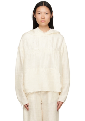 AIREI Beige Destiny Ghost Hoodie