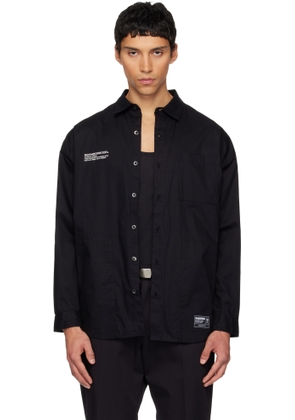 Neighborhood Black LS Over Shirt